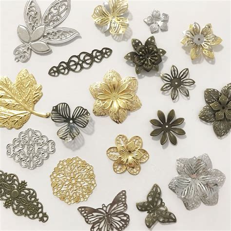 metallic box embellishments|Metal Embellishments .